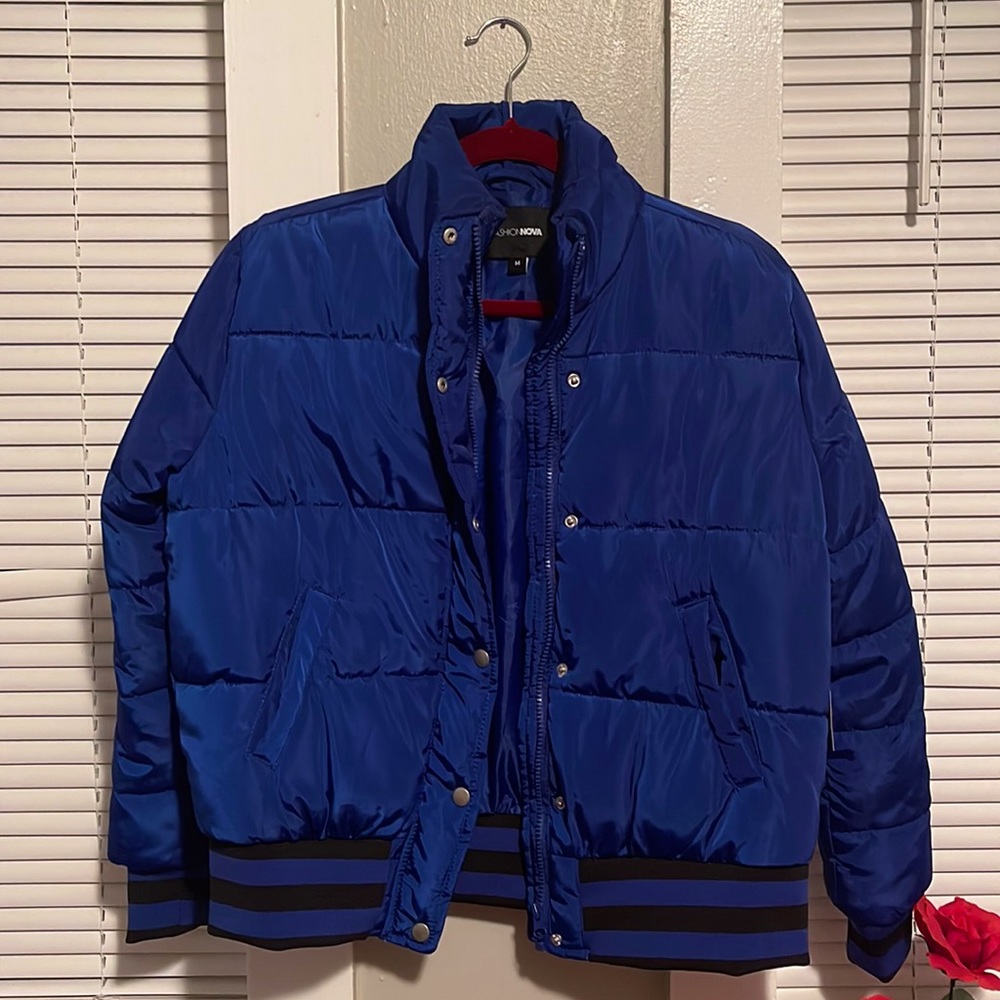 NWT Varsity Puff Jacket